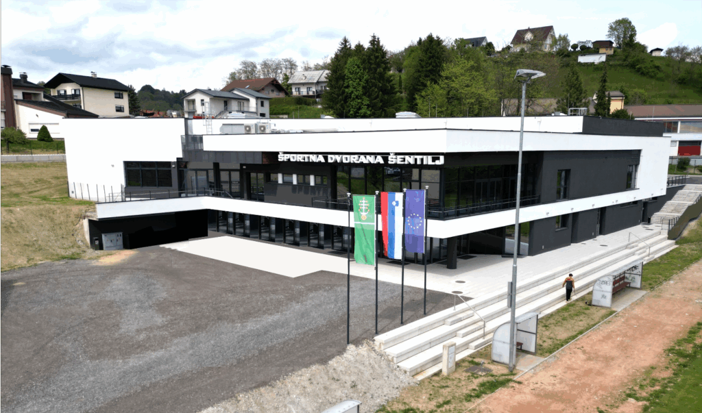 The new Sports hall of Šentilj in Slovenia